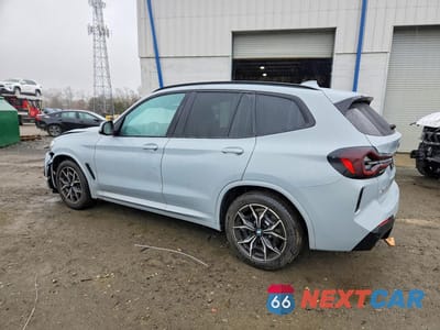 Drugie zdjęcie samochodu z przodu: 2022 BMW X3 XDRIVE30I VIN:WBX57DP05NN174514 - miniatura