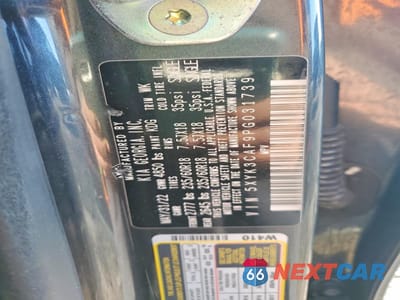 Zdjęcie 14 z 14 samochodu: 2023 KIA SPORTAGE EX VIN:5XYK3CAF9PG031739 - miniatura