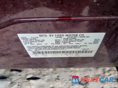 Zdjęcie 12 z 12 samochodu: 2017 FORD EDGE SEL VIN:2FMPK4J8XHBB10211 - miniatura