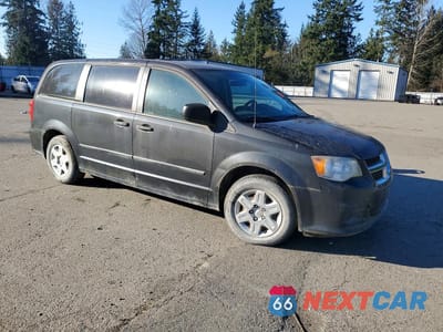 Czwarte zdjęcie samochodu z boku: 2012 DODGE GRAND CARAVAN SE VIN:2C4RDGBG3CR254133 - miniatura