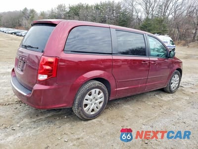 Trzecie zdjęcie samochodu z tyłu: 2017 DODGE GRAND CARAVAN SE VIN:2C4RDGBG1HR563509 - miniatura