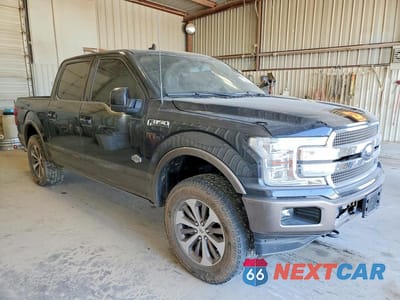 Czwarte zdjęcie samochodu z boku: 2019 FORD F150 SUPERCREW VIN:1FTEW1E53KFD49958 - miniatura