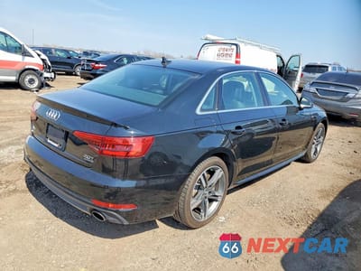 Trzecie zdjęcie samochodu z tyłu: 2017 AUDI A4 PREMIUM PLUS VIN:WAUENAF45HN071472 - miniatura