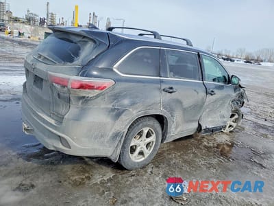 Trzecie zdjęcie samochodu z tyłu: 2016 TOYOTA HIGHLANDER LIMITED VIN:5TDDKRFH1GS275199 - miniatura
