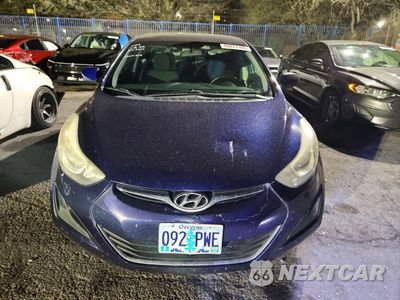 Piąte zdjęcie samochodu w środku: 2014 HYUNDAI ELANTRA SE VIN:5NPDH4AE7EH455742 - miniatura
