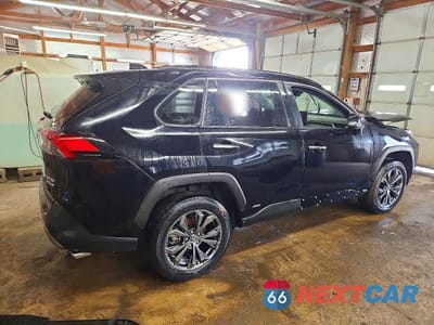 Trzecie zdjęcie samochodu z tyłu: 2023 TOYOTA RAV4 HYBRID LIMITED VIN:JTMD6RFV9PD115917 - miniatura