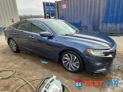 Czwarte zdjęcie samochodu z boku: 2022 HONDA INSIGHT TOURING VIN:19XZE4F96NE016403 - miniatura