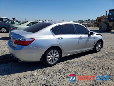 Trzecie zdjęcie samochodu z tyłu: 2014 HONDA ACCORD EXL VIN:1HGCR2F82EA095496 - miniatura