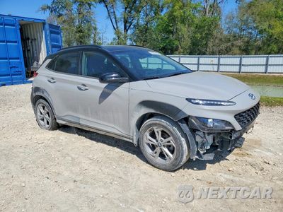 Czwarte zdjęcie samochodu z boku: 2022 HYUNDAI KONA SEL VIN:KM8K62ABXNU913637 - miniatura