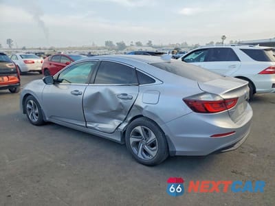 Drugie zdjęcie samochodu z przodu: 2019 HONDA INSIGHT EX VIN:19XZE4F57KE005242 - miniatura