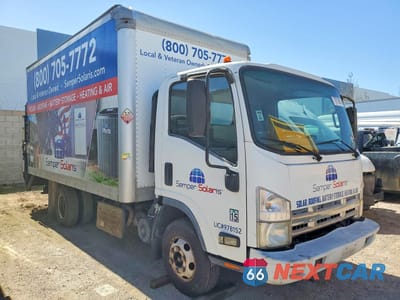 Czwarte zdjęcie samochodu z boku: 2012 ISUZU NPR HD BOX TRUCK VIN:JALB4W178C7400345 - miniatura