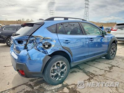 Trzecie zdjęcie samochodu z tyłu: 2022 SUBARU CROSSTREK SPORT VIN:JF2GTHRC7NH257393 - miniatura