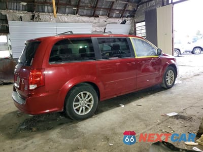 Trzecie zdjęcie samochodu z tyłu: 2014 DODGE GRAND CARAVAN SXT VIN:2C4RDGCG6ER214338 - miniatura