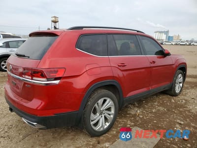 Trzecie zdjęcie samochodu z tyłu: 2021 VOLKSWAGEN ATLAS SE VIN:1V2KR2CA3MC502857 - miniatura