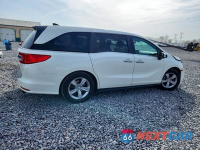 Trzecie zdjęcie samochodu z tyłu: 2018 HONDA ODYSSEY EXL VIN:5FNRL6H74JB100995 - miniatura