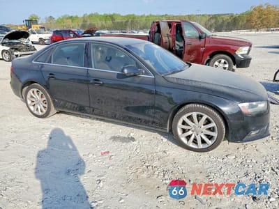 Czwarte zdjęcie samochodu z boku: 2013 AUDI A4 PREMIUM PLUS VIN:WAUFFAFL1DA157405 - miniatura