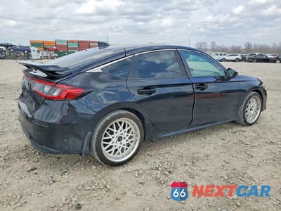 Trzecie zdjęcie samochodu z tyłu: 2023 HONDA CIVIC LX VIN:19XFL2H57PE008837 - miniatura