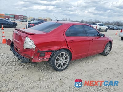 Trzecie zdjęcie samochodu z tyłu: 2012 FORD FUSION SE VIN:3FAHP0HA8CR374328 - miniatura