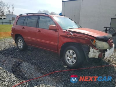 Czwarte zdjęcie samochodu z boku: 2003 TOYOTA HIGHLANDER BASE VIN:JTEHF21A430103166 - miniatura