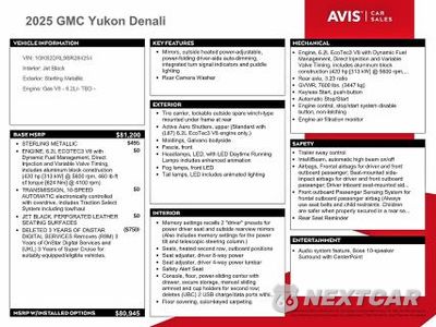 Zdjęcie 13 z 14 samochodu: 2025 GMC YUKON DENALI VIN:1GKS2DRL9SR284254 - miniatura
