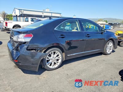 Trzecie zdjęcie samochodu z tyłu: 2010 LEXUS HS 250H PREMIUM VIN:JTHBB1BA3A2001680 - miniatura