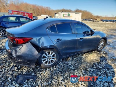 Trzecie zdjęcie samochodu z tyłu: 2014 MAZDA 3 TOURING VIN:JM1BM1V72E1106640 - miniatura
