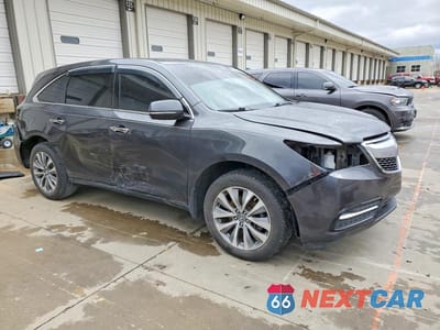 Czwarte zdjęcie samochodu z boku: 2016 ACURA MDX TECHNOLOGY VIN:5FRYD3H40GB002180 - miniatura