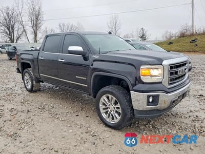 Czwarte zdjęcie samochodu z boku: 2014 GMC SIERRA K1500 SLT VIN:3GTU2VEC9EG176690 - miniatura