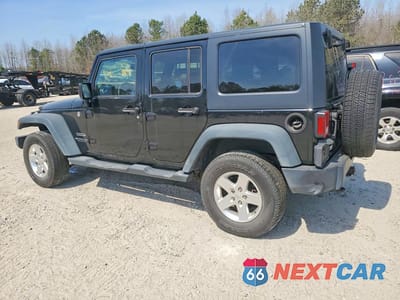 Drugie zdjęcie samochodu z przodu: 2014 JEEP WRANGLER UNLIMITED SPORT VIN:1C4BJWDG2EL309913 - miniatura