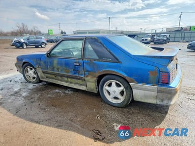 Drugie zdjęcie samochodu z przodu: 1991 FORD MUSTANG VIN:1FACP42E7MF167182 - miniatura