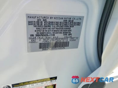 Zdjęcie 13 z 13 samochodu: 2025 NISSAN KICKS SR VIN:3N8AP6DAXSL410126 - miniatura