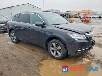 Czwarte zdjęcie samochodu z boku: 2015 ACURA MDX VIN:5FRYD4H26FB503920 - miniatura