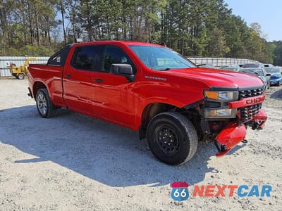 Czwarte zdjęcie samochodu z boku: 2020 CHEVROLET SILVERADO C1500 CUSTOM VIN:3GCPWBEH4LG226985 - miniatura