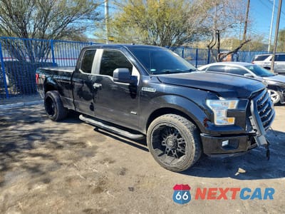 Czwarte zdjęcie samochodu z boku: 2017 FORD F150 SUPER CAB VIN:1FTEX1CP9HKD02449 - miniatura