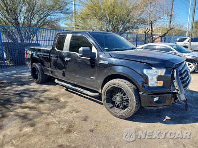Czwarte zdjęcie samochodu z boku: 2017 FORD F150 SUPER CAB VIN:1FTEX1CP9HKD02449 - miniatura