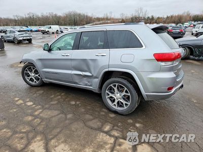 Drugie zdjęcie samochodu z przodu: 2019 JEEP GRAND CHEROKEE OVERLAND VIN:1C4RJFCG6KC569064 - miniatura
