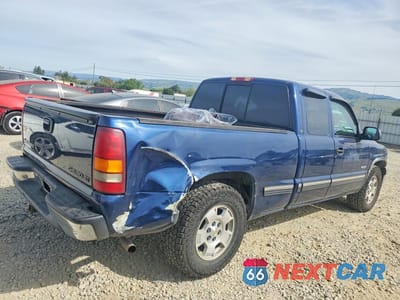 Trzecie zdjęcie samochodu z tyłu: 2001 CHEV SILVERADO C1500 VIN:1GCEC19V21Z203017 - miniatura