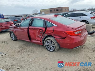 Drugie zdjęcie samochodu z przodu: 2020 HONDA ACCORD LX VIN:1HGCV1F1XLA136124 - miniatura