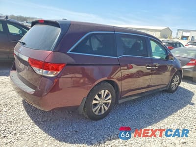 Trzecie zdjęcie samochodu z tyłu: 2015 HONDA ODYSSEY EXL VIN:5FNRL5H66FB082704 - miniatura