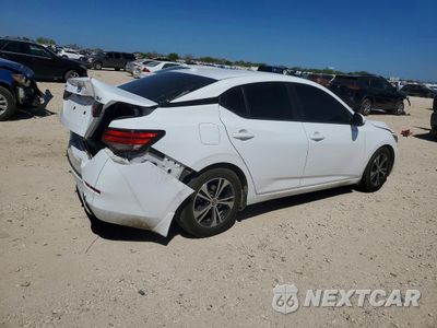 Trzecie zdjęcie samochodu z tyłu: 2020 NISSAN SENTRA SV VIN:3N1AB8CV2LY218328 - miniatura