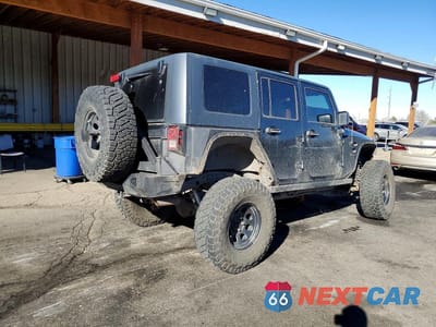Trzecie zdjęcie samochodu z tyłu: 2008 JEEP WRANGLER UNLIMITED RUBICON VIN:1J4GA69128L575733 - miniatura