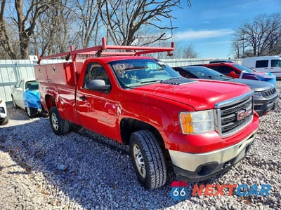 Czwarte zdjęcie samochodu z boku: 2013 GMC SIERRA C2500 HEAVY DUTY VIN:1GT01ZCG4DF243839 - miniatura