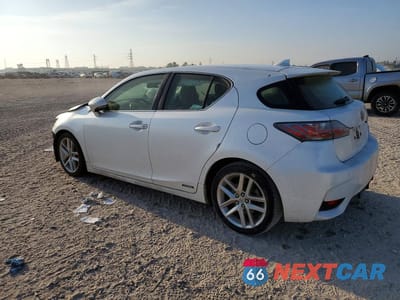 Drugie zdjęcie samochodu z przodu: 2016 LEXUS CT 200H BASE VIN:JTHKD5BH2G2252276 - miniatura