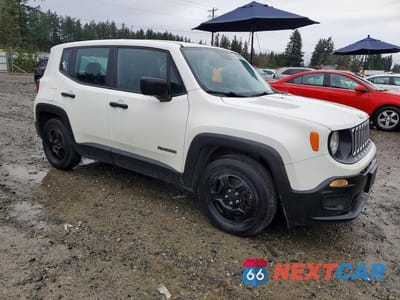 Czwarte zdjęcie samochodu z boku: 2017 JEEP RENEGADE SPORT VIN:ZACCJAAB3HPF32008 - miniatura