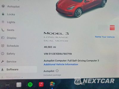 Zdjęcie 9 z 12 samochodu: 2020 TESLA MODEL 3 VIN:5YJ3E1EB9LF807119 - miniatura