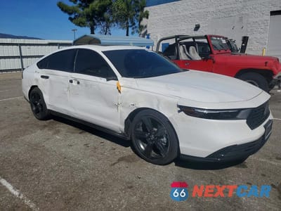 Czwarte zdjęcie samochodu z boku: 2025 HONDA ACCORD HYBRID SPORT-L VIN:1HGCY2F73SA067308 - miniatura