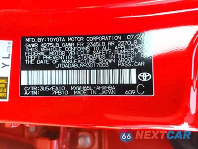 Zdjęcie 13 z 13 samochodu: 2024 TOYOTA PRIUS LIMITED VIN:JTDADABU9R3017003 - miniatura