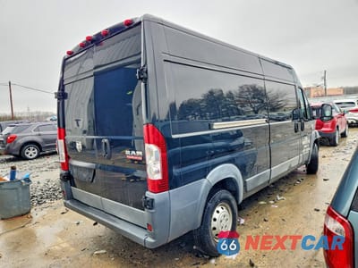 Trzecie zdjęcie samochodu z tyłu: 2016 RAM PROMASTER 2500 2500 HIGH VIN:3C6TRVDG4GE131710 - miniatura