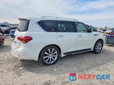 Trzecie zdjęcie samochodu z tyłu: 2012 INFINITI QX56 BASE VIN:JN8AZ2NE5C9015057 - miniatura