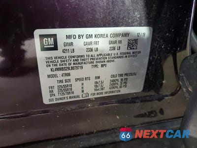 Zdjęcie 13 z 13 samochodu: 2020 BUICK ENCORE GX PREFERRED VIN:KL4MMBS29LB079719 - miniatura